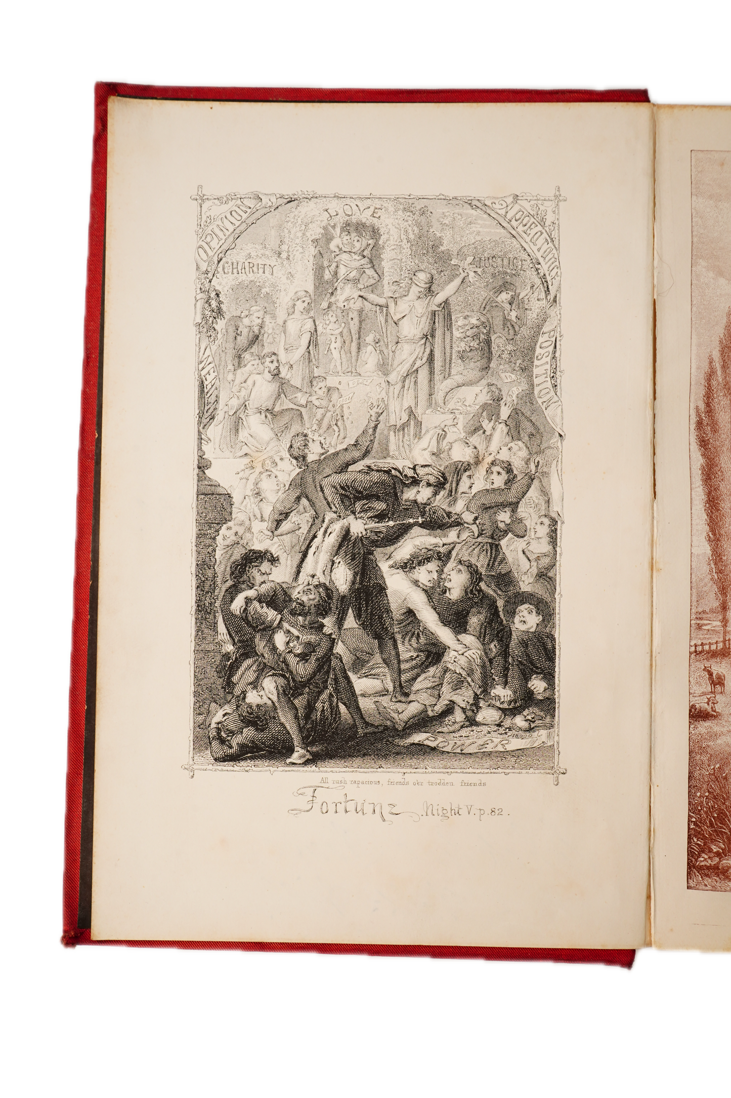 Edward Young Poetical Works Illustrated Poetry Book