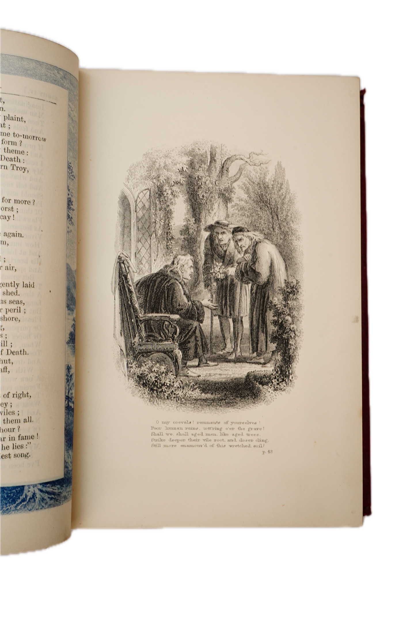 Edward Young Poetical Works Illustrated Poetry Book