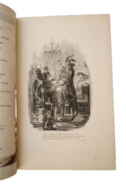 Edward Young Poetical Works Illustrated Poetry Book