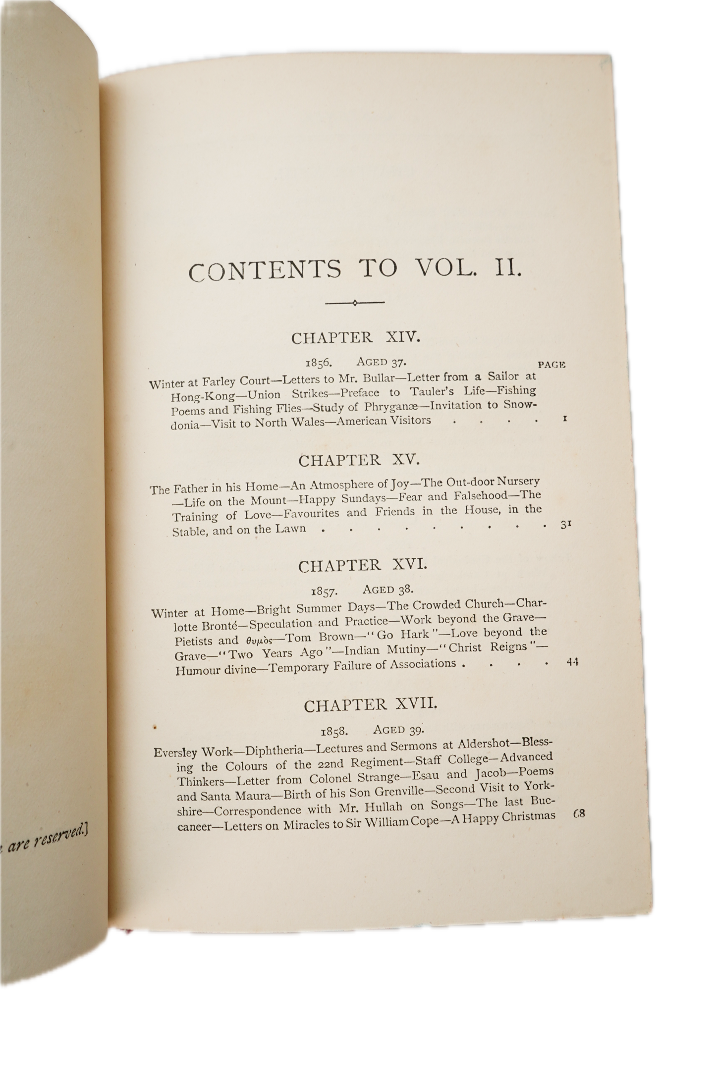 1882 Charles Kingsley Letters Memoirs Prize Binding 2 Vols