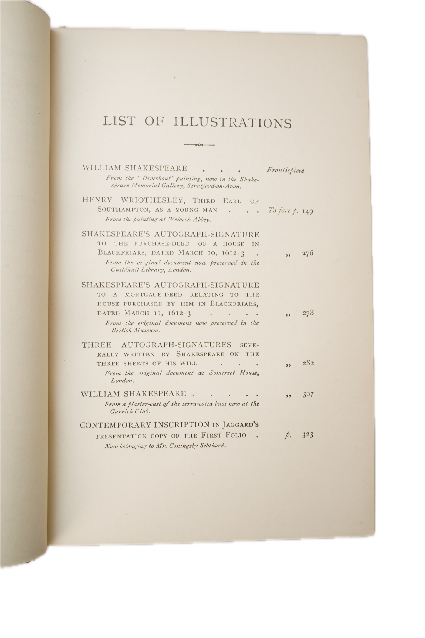 1904 Life of William Shakespeare Half Leather Biography
