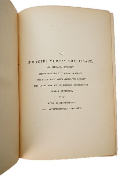 1745 Victorian Jacobite History Cloth Book