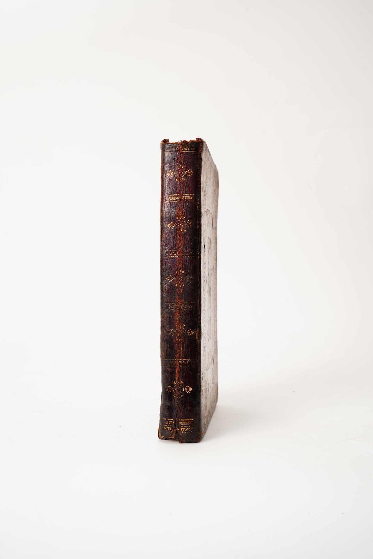 1840 Portuguese Catholic Prayer Book Full Leather