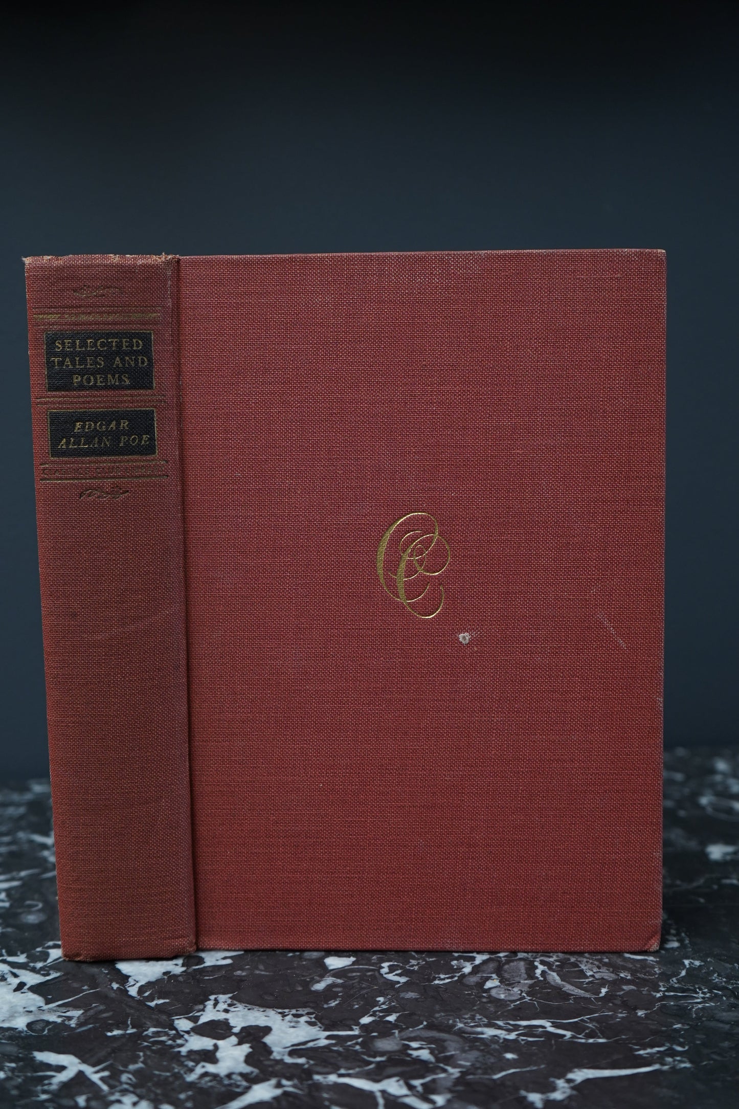 "Selected Tales and Poems by Edgar Allan Poe" Victorian Cloth Book