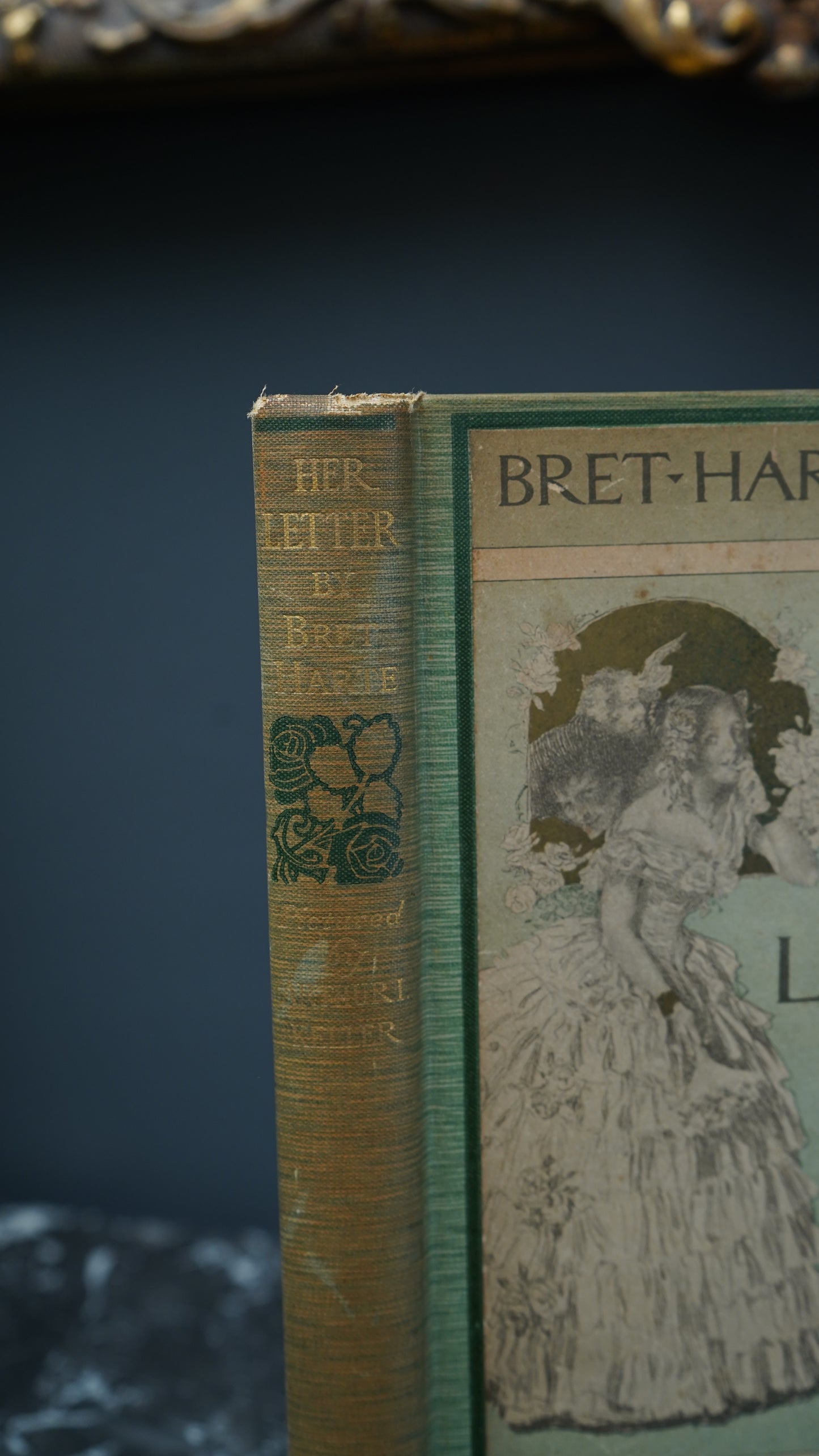 1905 "Her Letter" Victorian Cloth Book