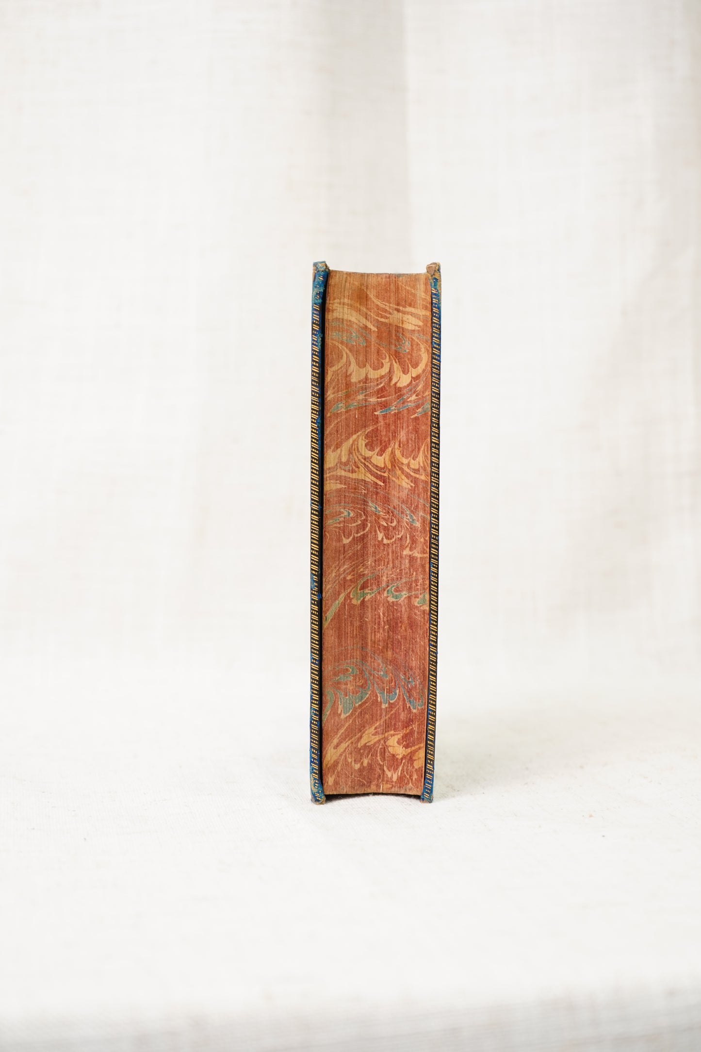 Antique St. Winifred's Blue Calf Bound Victorian School Novel, 1879
