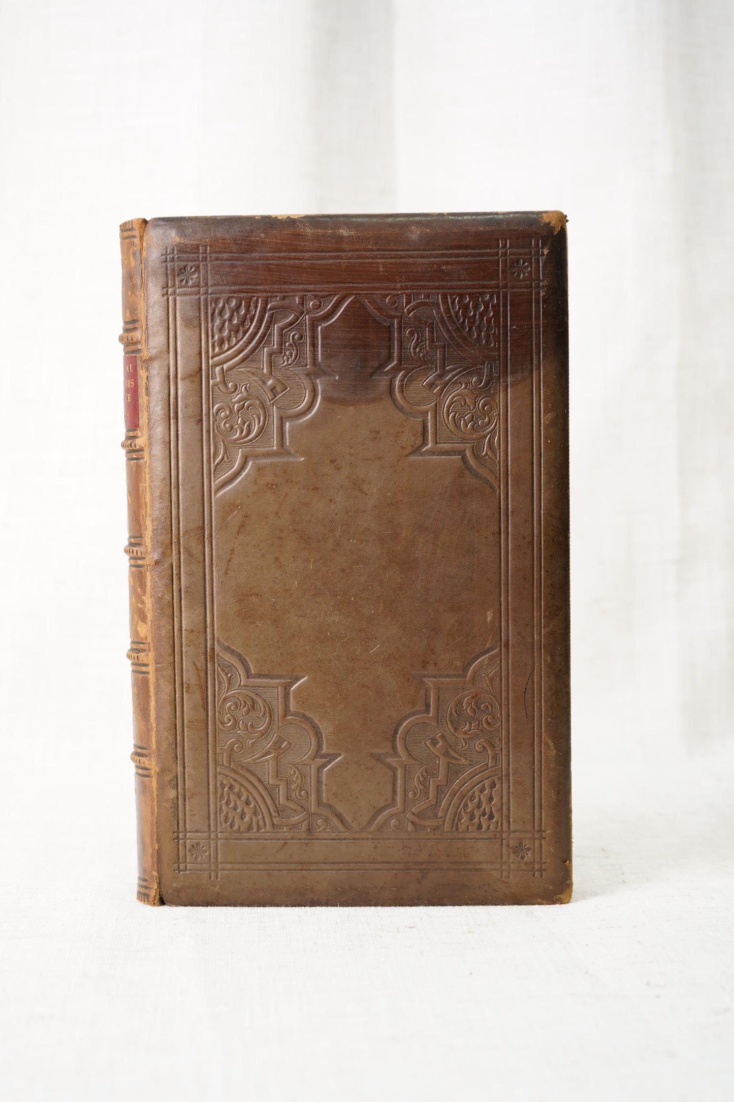 Antique Political Antiquities of Greece Full Leather Book 1836