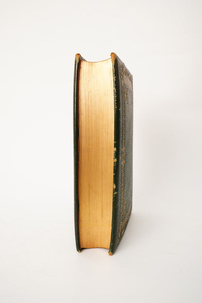 1869 Poets of the Nineteenth Century Full Leather Illustrated Book