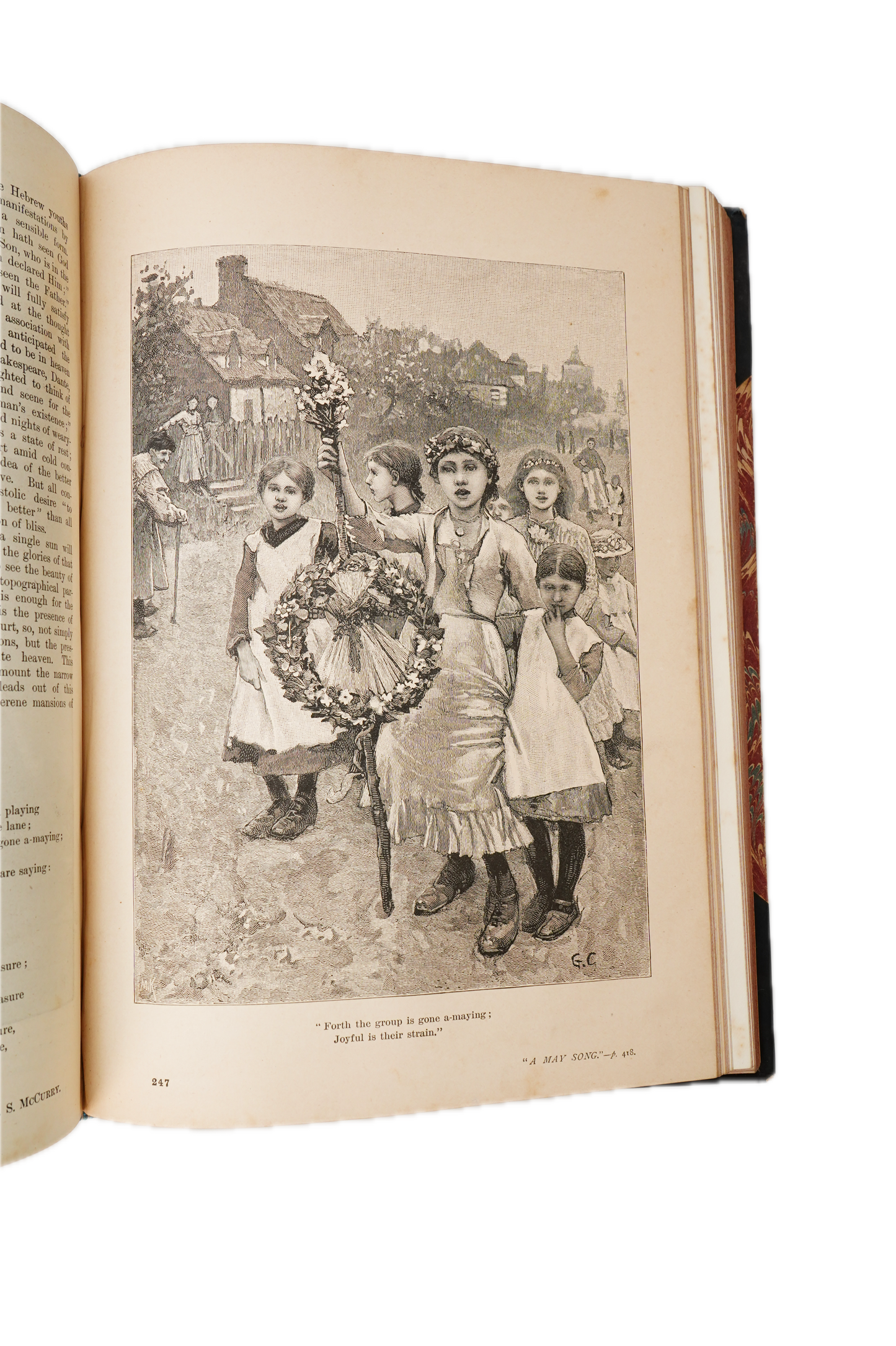 1886 The Quiver Vol 21 Half Leather Victorian Illustrated