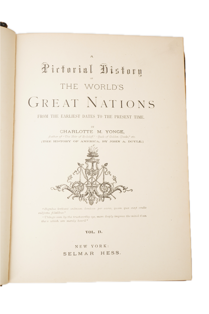 1882 Illustrated World History Volume II