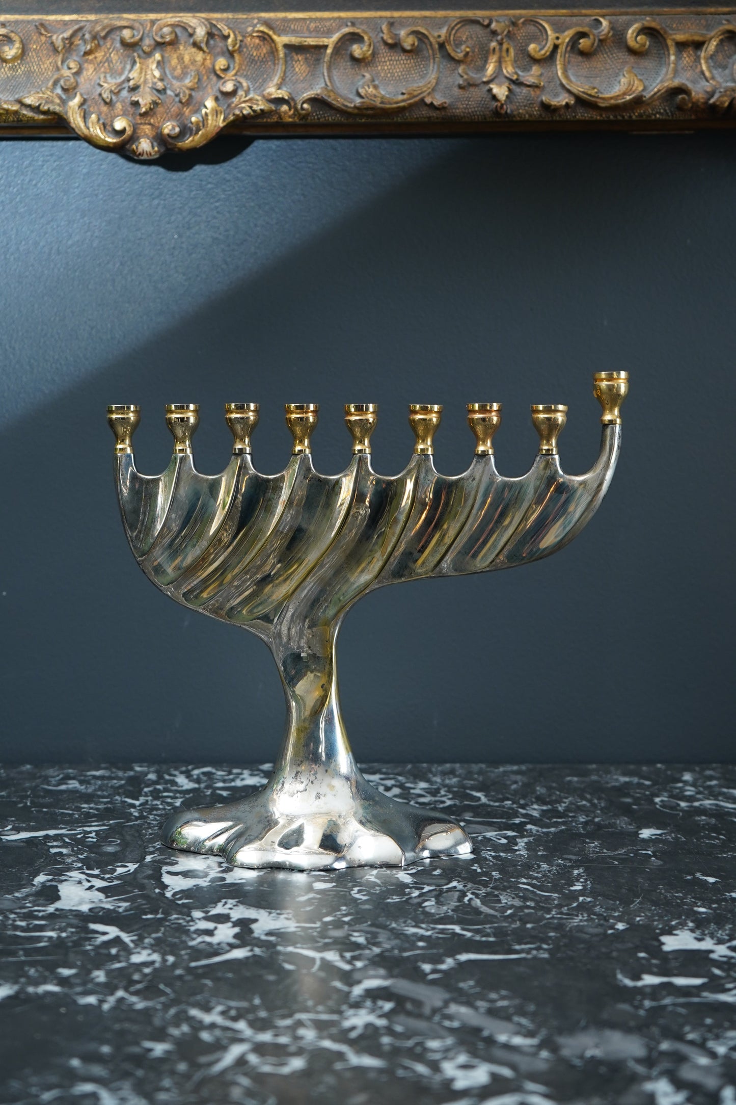 Towle Mid-Century Modern Menorah