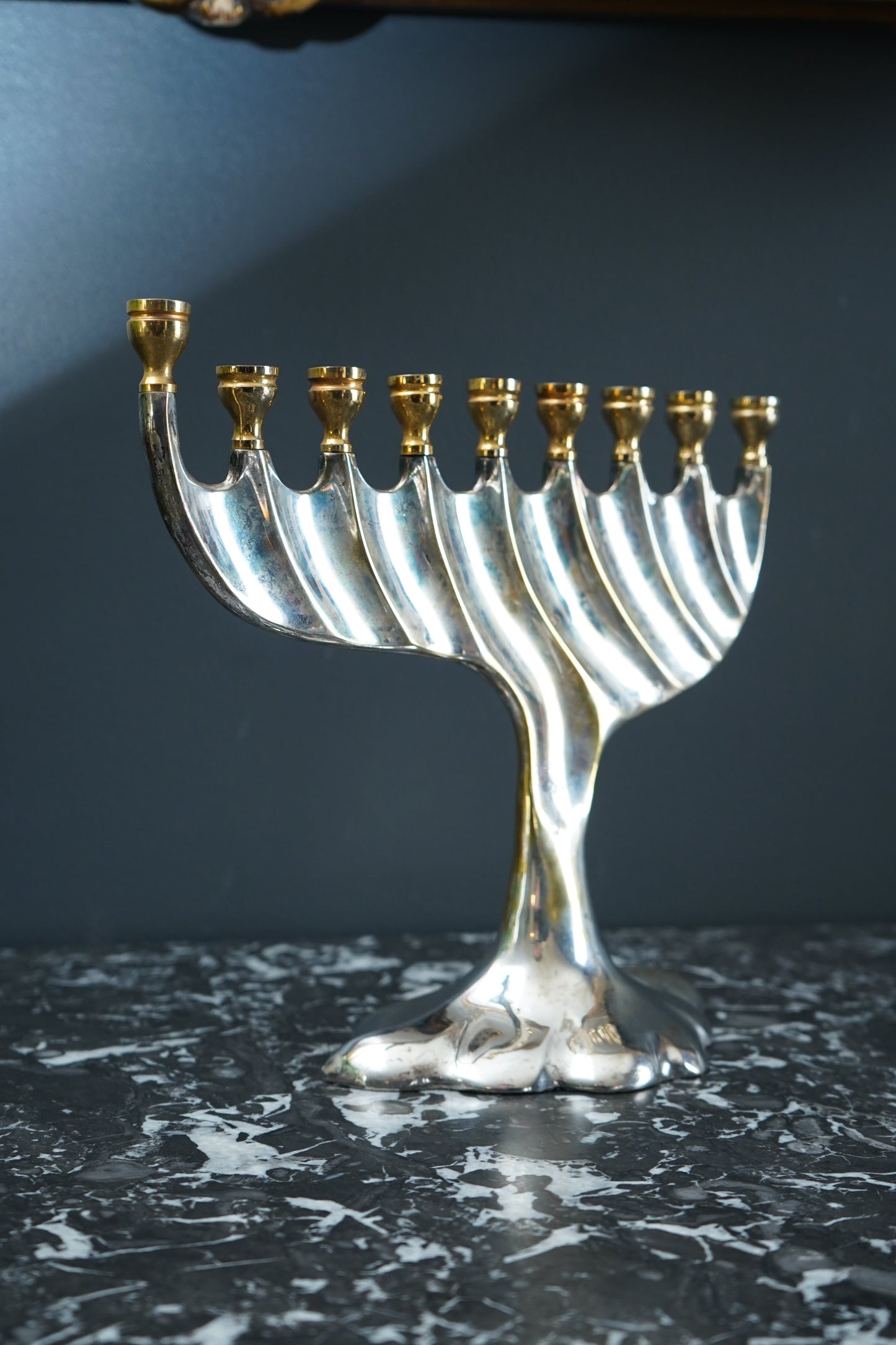 Towle Mid-Century Modern Menorah