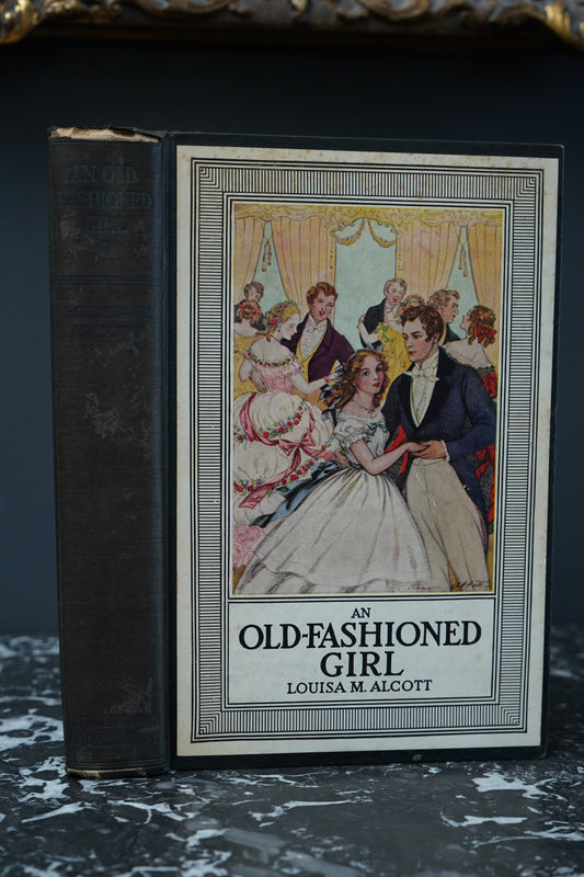 1926 "An Old-Fashioned Girl" Victorian Cloth Book
