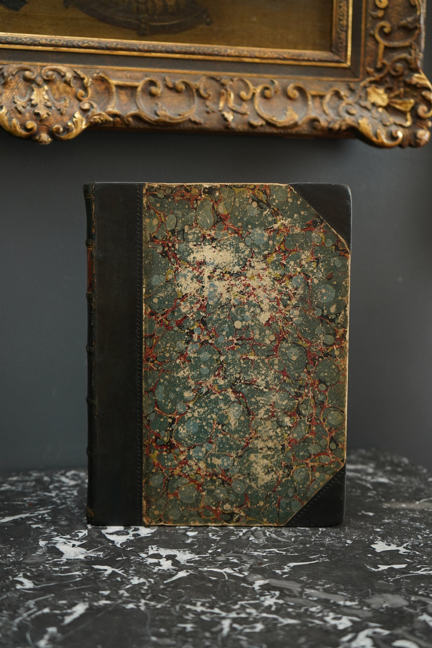 Antique Dickens Literature Book Oliver Twist and Martin Chuzzlewit Victorian Illustrated Edition