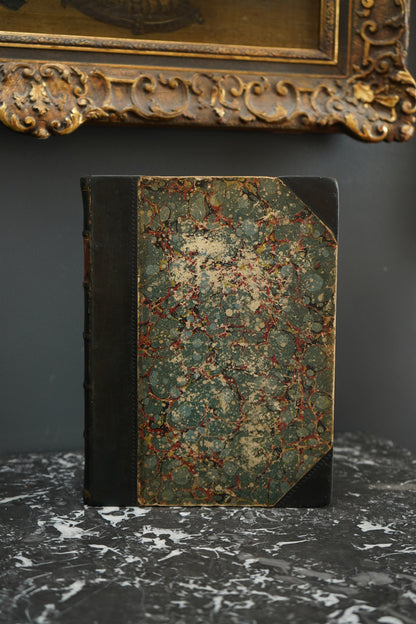 Charles Dickens Oliver Twist & Martin Chuzzlewit Victorian Leather Book