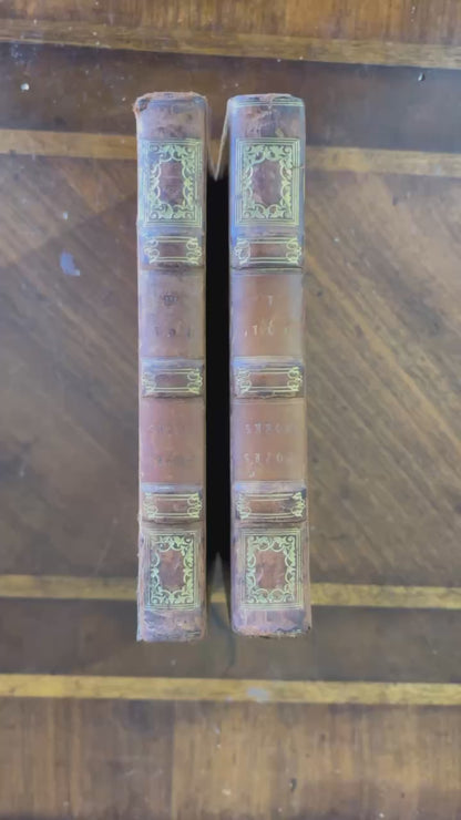1835 Alexander Pope Works Vols I & III
