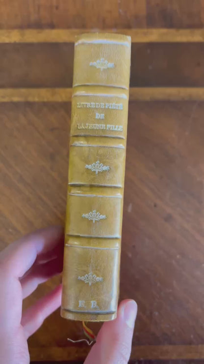 1882 Adrien Sylvain Livre de Piété de la Jeune Fille