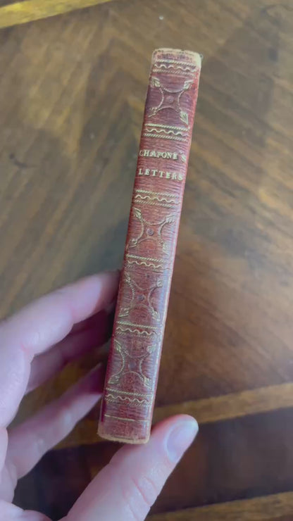 1820 Earl of Chesterfield Letters to His Son