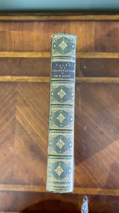 1895 Sir Walter Scott Tales of a Grandfather Book
