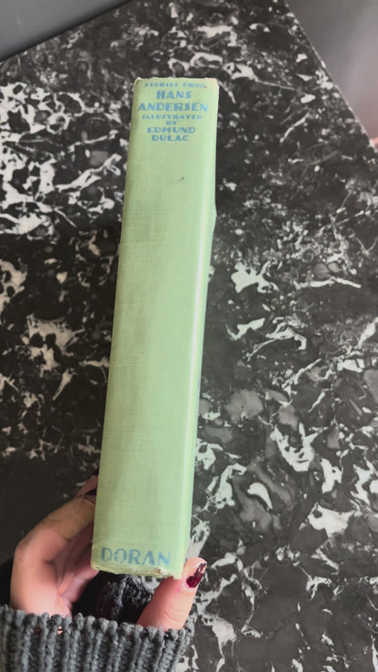 "Stories From Hans Anderson" Victorian Cloth Book