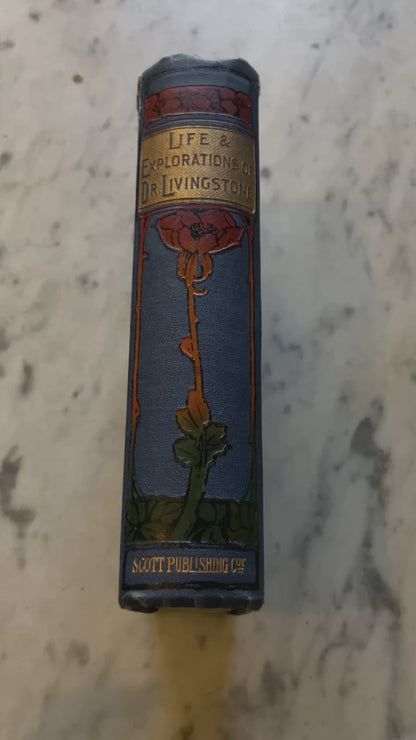 David Livingstone Missionary Explorer Prize Binding c.1900