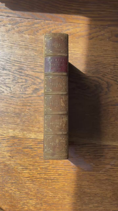 1895 Palmyra and Zenobia Wright Full Calf Prize Binding History