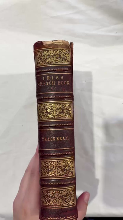 1875 Thackeray Irish Sketch Book