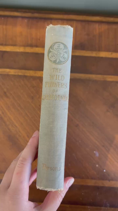 1909 Mary Elizabeth Parsons The Wild Flowers of California