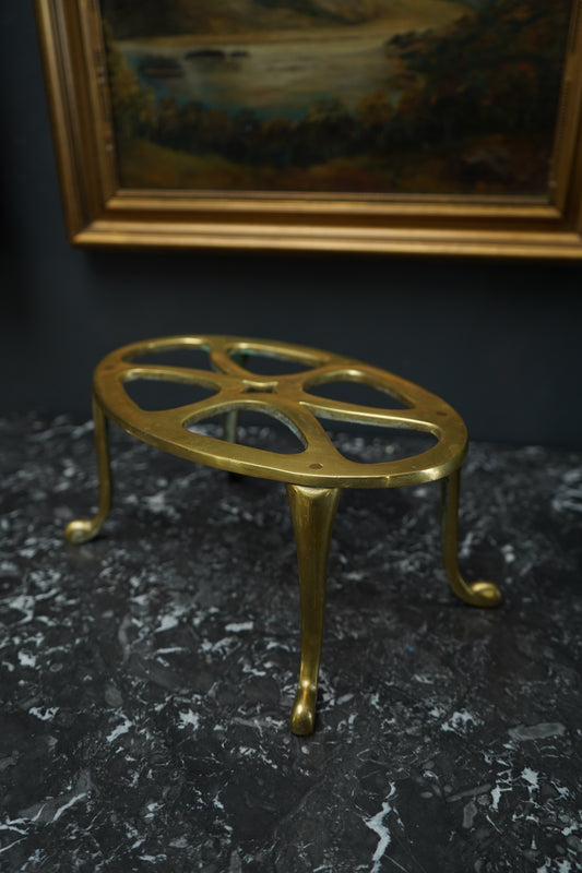 Antique Brass Riser | Trivet